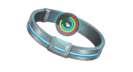Smart collar illustration